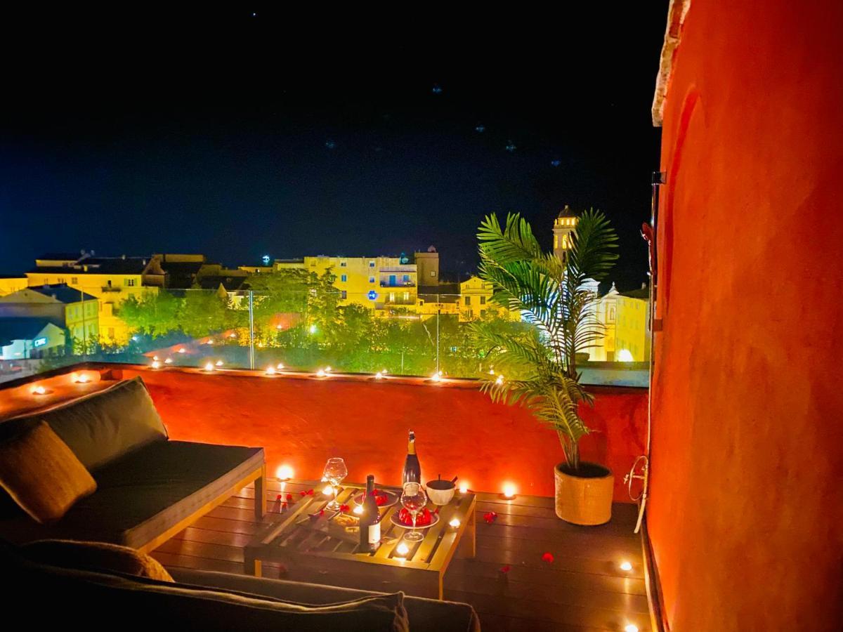 Pepites Bastiaises Piazza D'A Appartement Roof Top Vue Mer Bastia  Exterior foto